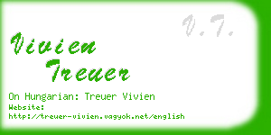 vivien treuer business card
